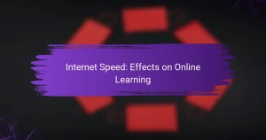 Internet Speed: Effects on Online Learning